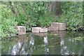 TL4918 : Weir on the River Stort by Glyn Baker