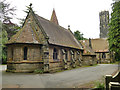 SE2639 : Lawnswood cemetery: former Anglican chapel by Stephen Craven