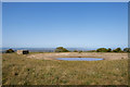 TV5899 : Dew pond and drinking trough on the Downs above Eastbourne by Adrian Diack