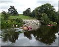 SO7778 : Canoeists on the River Severn by Mat Fascione