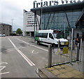 ST3188 : Minibus in Friars Walk bus station, Newport by Jaggery