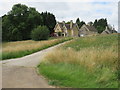 SP3526 : Driveway to Evenlode Cottages, Heythrop Park near Chipping Norton by Malc McDonald