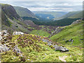 NO2474 : Top of the Corrie Fee headwall by John Allan