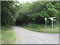 SP3723 : Lane to Fulwell, near Enstone by Malc McDonald