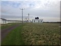 SS9268 : Nash Point Lighthouse by Philip Cornwall