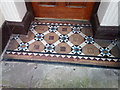 SH7882 : A tiled doorway on Mostyn Street, Llandudno by Meirion