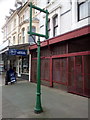 SH7882 : Old sign Post on Vaughan Streey, Llandudno by Meirion