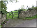 ST4156 : Reservoir gates near Winscombe by Malc McDonald