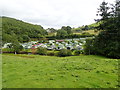 SN9485 : Clywedog Riverside Holiday Home Park by Eirian Evans