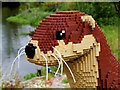 SD4214 : Lottie the Lego Otter at Martin Mere by David Dixon