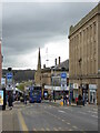 SE1416 : A view down High Street, Huddersfield by Chris Allen