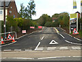 SO8755 : Access road to the Stableford development by Chris Allen