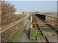 NX9929 : Workington Dock or Harbour Bridge by Adrian Taylor