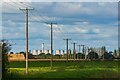 SK9472 : Fields North of Cycle Route 64, near Lincoln by Oliver Mills