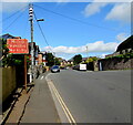 SO0428 : Old sign alongside The Avenue, Brecon by Jaggery