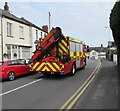 ST3090 : Fire engine, Pillmawr Road, Malpas, Newport by Jaggery