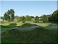 NY2623 : Keswick BMX track by Stephen Craven