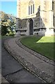 TF4576 : St. Wilfrids Church: path to the tower by Bob Harvey