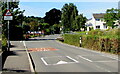 SO5012 : Warning sign - Patrol/Hebryngwr, Wonastow Road, Monmouth by Jaggery