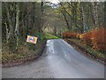 NT2938 : Speed limit trial, B7062 near Cardrona by Jim Barton