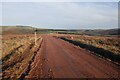  : Aikengall Wind Farm road by Richard Webb