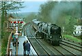 SO7975 : Token exchange at Bewdley Station by Martin Tester