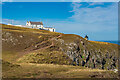 NT9169 : St Abbs's Lightkeeper's Cottage and Lighthouse by Ian Capper