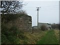 NO3703 : Remains of a bridge on East Fife Central Railway Line by Becky Williamson