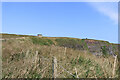 NO6952 : Contrasting cliff faces with regard to vegetation at Rickle Craig by Andrew Diack