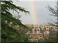 NT2470 : Rainbow over Morningside by M J Richardson