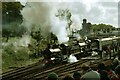 TQ3729 : A rare pairing of 4-4-0s depart from Horsted Keynes, Bluebell Railway by Martin Tester