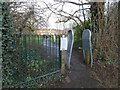 SJ9594 : Access to Trans Pennine Trail from Garside Street by Gerald England