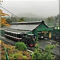 SH5859 : Snowdon Mountain Railway Yard by PAUL FARMER