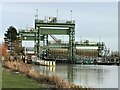 TL2799 : Dog in a Doublet sluices and lock - The Nene Washes by Richard Humphrey