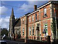 ST8026 : Lloyds Bank and Methodist church, Gillingham by Jonathan Hutchins