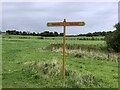 SJ8047 : Footpath fingerpost on Silverdale Country Park by Jonathan Hutchins