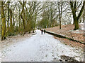 SD8203 : Path from the Showground at Heaton Park by David Dixon