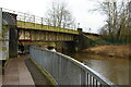 SJ6451 : Railway bridge over the River Weaver, Nantwich by Christopher Hilton