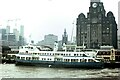 SJ3390 : MV Royal Iris at Liverpool Pier Head  1972 by Alan Murray-Rust