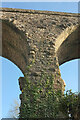 SX8957 : Viaduct above Broad Sands by Derek Harper