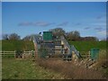 SK3868 : Flood defences on the River Rother by Graham Hogg