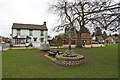 TF9616 : Gressenhall village sign by Adrian S Pye