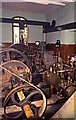 NZ2513 : Tees Cottage Pumping Station - pumps driven by gas engine by Chris Allen