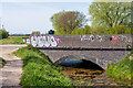 SK9472 : An old railway bridge along Cycle Route 64, Lincoln by Oliver Mills