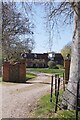 TL8146 : The Gate to Pentlow Mill by Glyn Baker