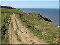 NZ9506 : Cleveland Way near Robin Hood's Bay by Malc McDonald