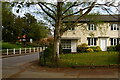 TM2677 : Fressingfield: houses and possible former shop, at the bottom of Church Street by Christopher Hilton