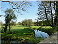 TM2956 : River Deben upstream from Glevering Bridge by Adrian S Pye