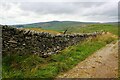 SD9263 : Moorland view from bend in track from Hawthorns Lane to Weets Top by Luke Shaw