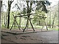 NZ0831 : Giant multi-child swing by Oliver Dixon